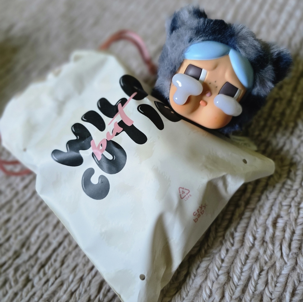 Popmart Crybaby Wild Cutie Denim